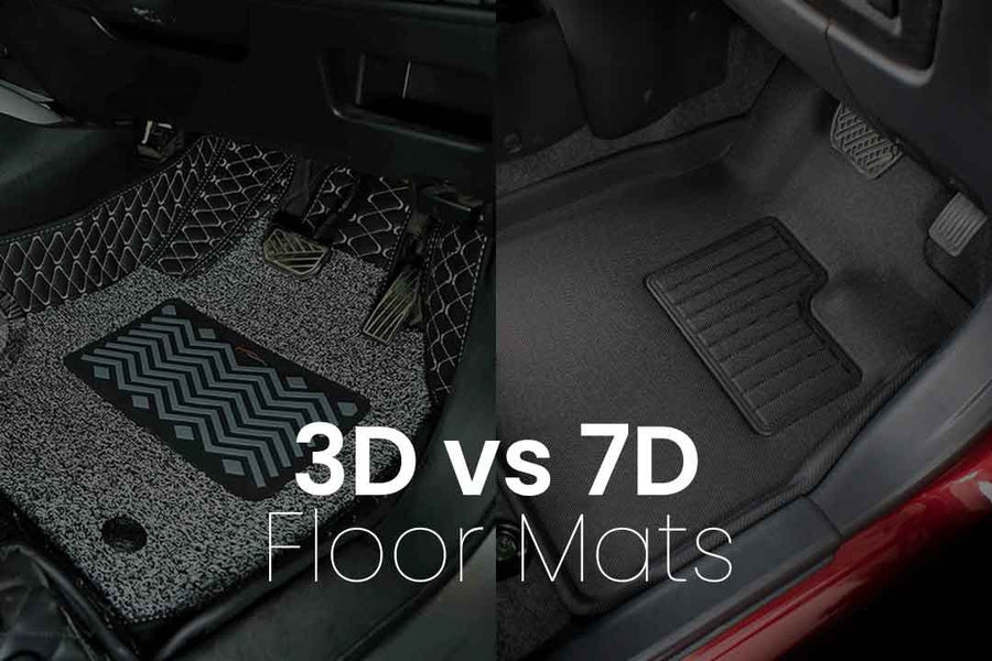 3D vs 7D Car Floor Mats | Full Comparison Guide | Carshala – Car Shala