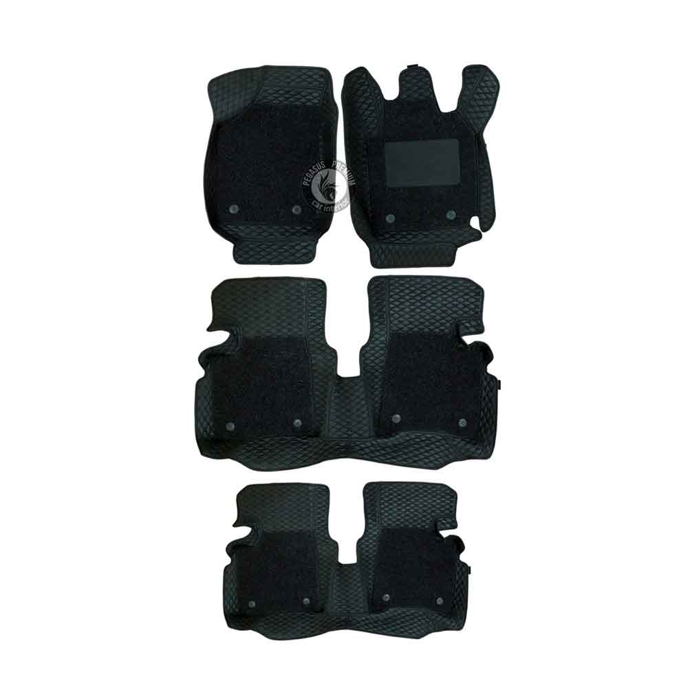 Car Floor Mats in Black Pegasus Premium