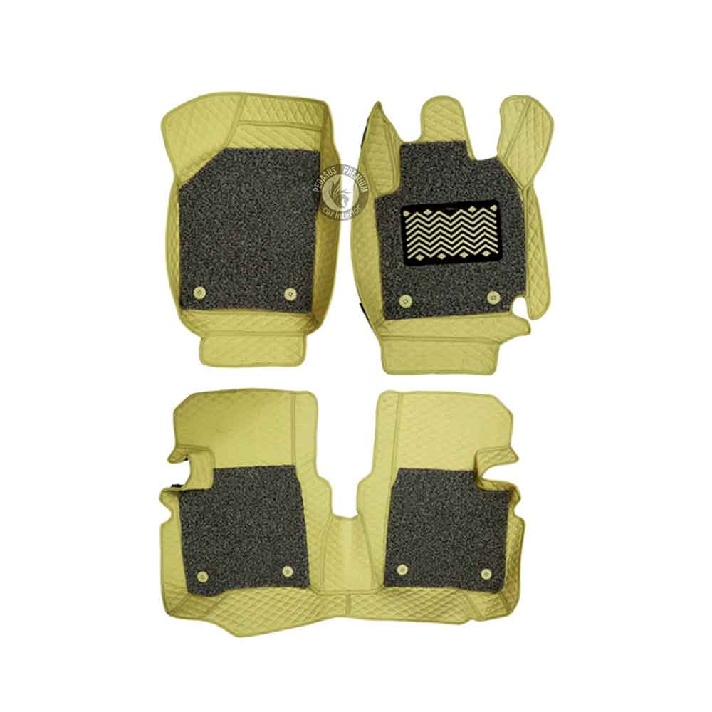 Car Floor Mats in Beige Pegasus Premium