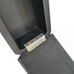 ABS Plastic Armrest With Dual USB Charging for Mahindra Thar 2020 Onwards - Black With Red Thread