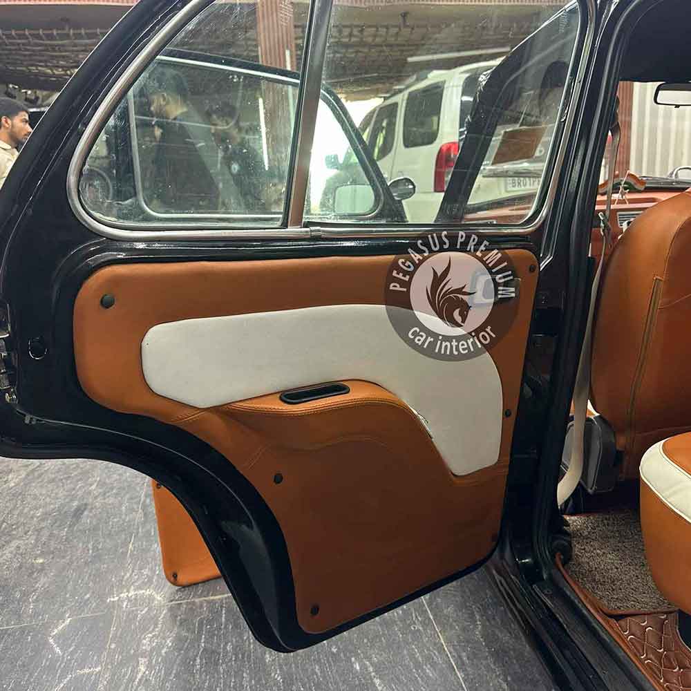 Ambassador Interior Modification in Tan & White  - Pegasus Premium