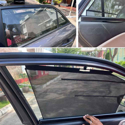 Automatic Window Rolling Curtain 4 Pcs. For Car 7 Seater