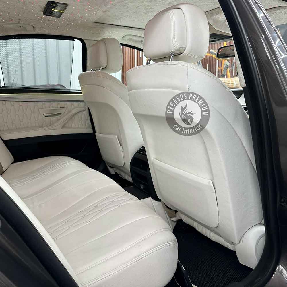 BMW Interior Modification in White - Pegasus Premium