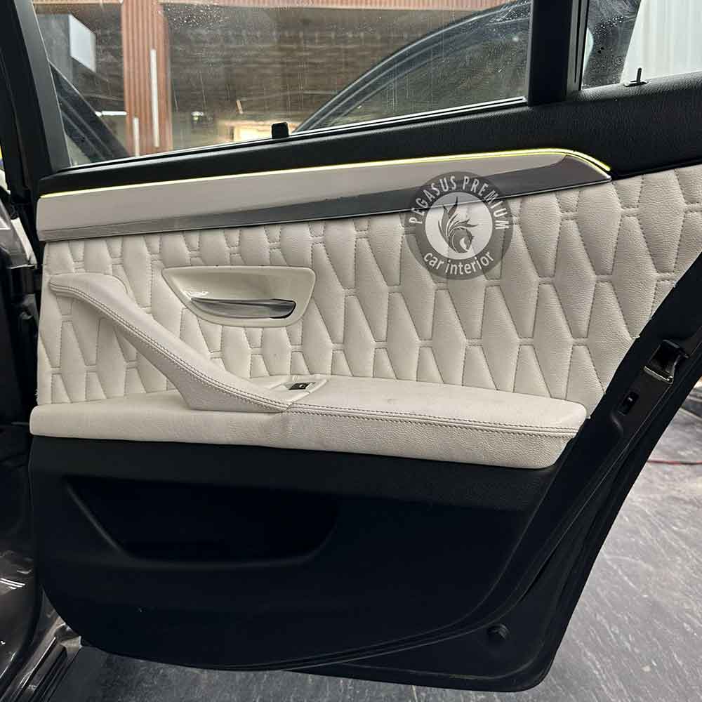 BMW Interior Modification in White - Pegasus Premium