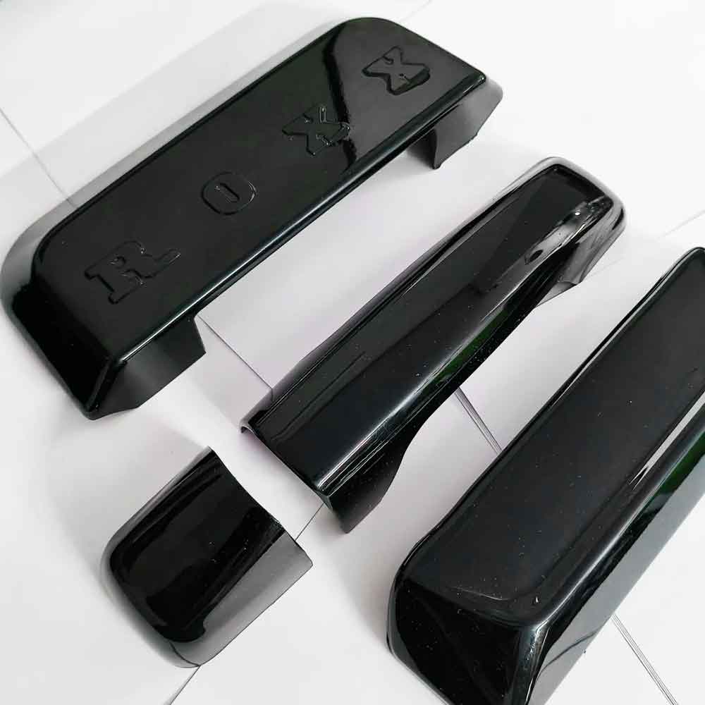 Black Door Handle Cover for Mahindra Thar Roxx 2024 Onwards