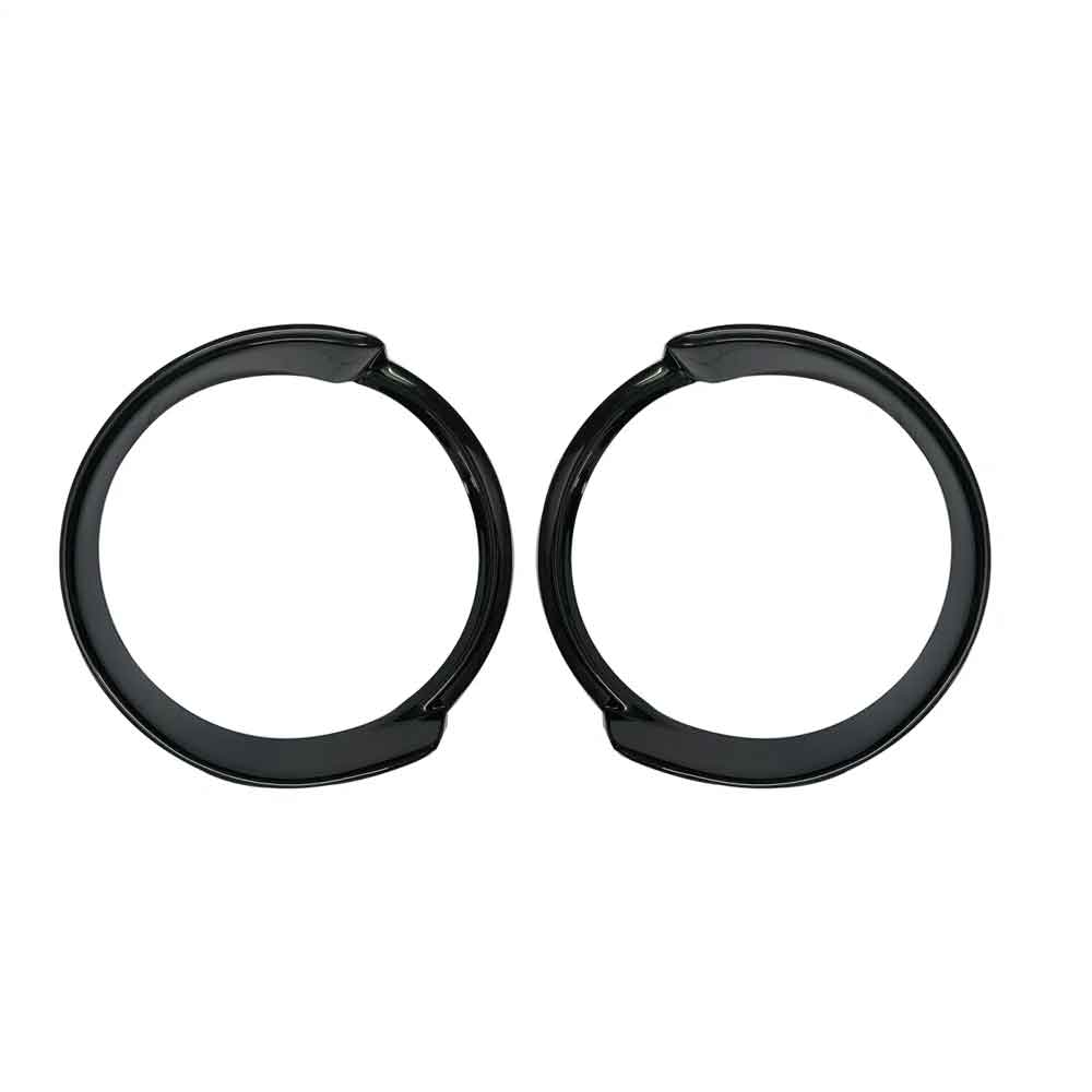 Black Headlamp Garnish for Mahindra Thar Roxx 2024 Onwards