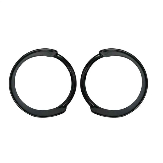 Black Headlamp Garnish for Mahindra Thar Roxx 2024 Onwards