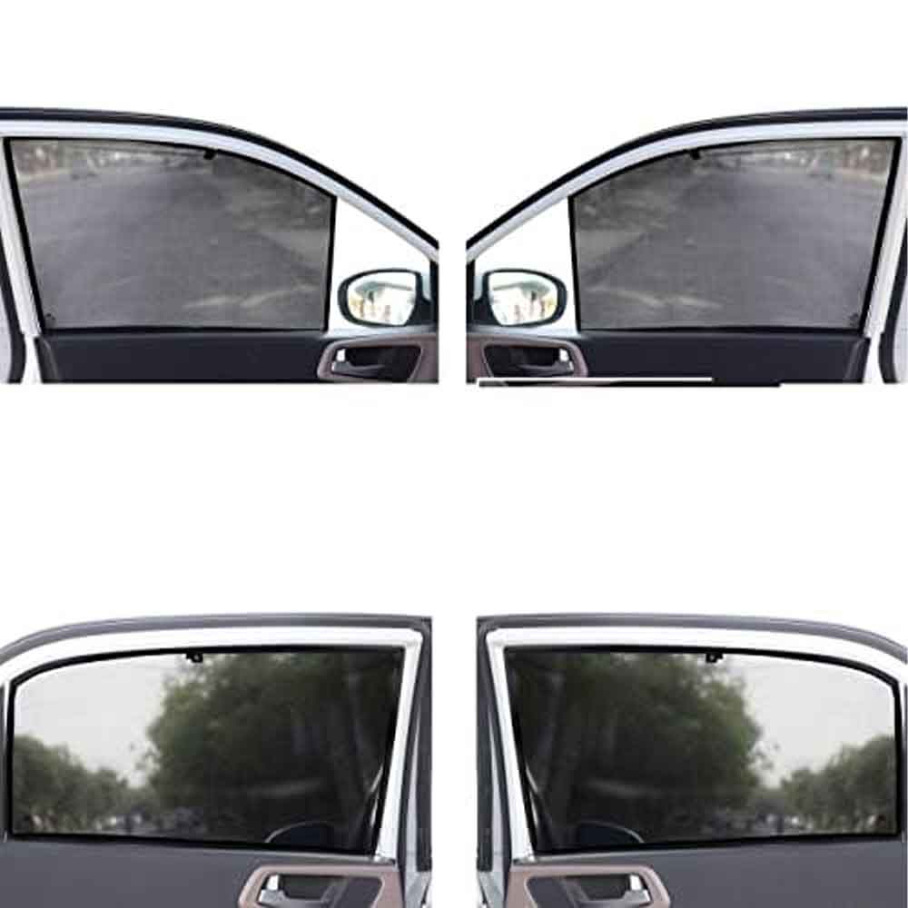Car Window Fixed Sun Shades Custom Fit 4 Pcs. 7 Seater