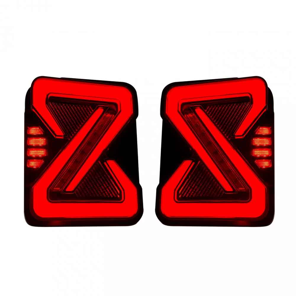 Infinity Design Modified Tail Lights for Mahindra Thar 2020 Onwards - Solid