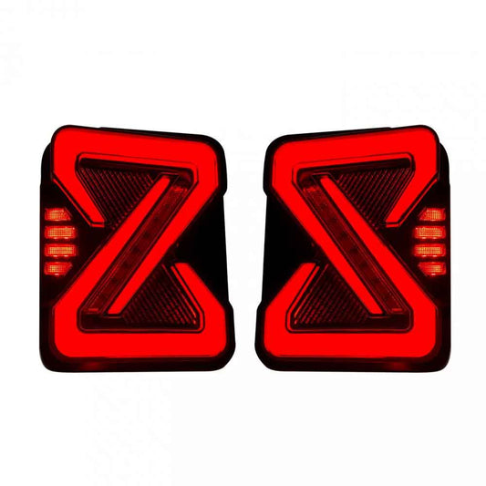 Infinity Design Modified Tail Lights for Mahindra Thar 2020 Onwards - Solid