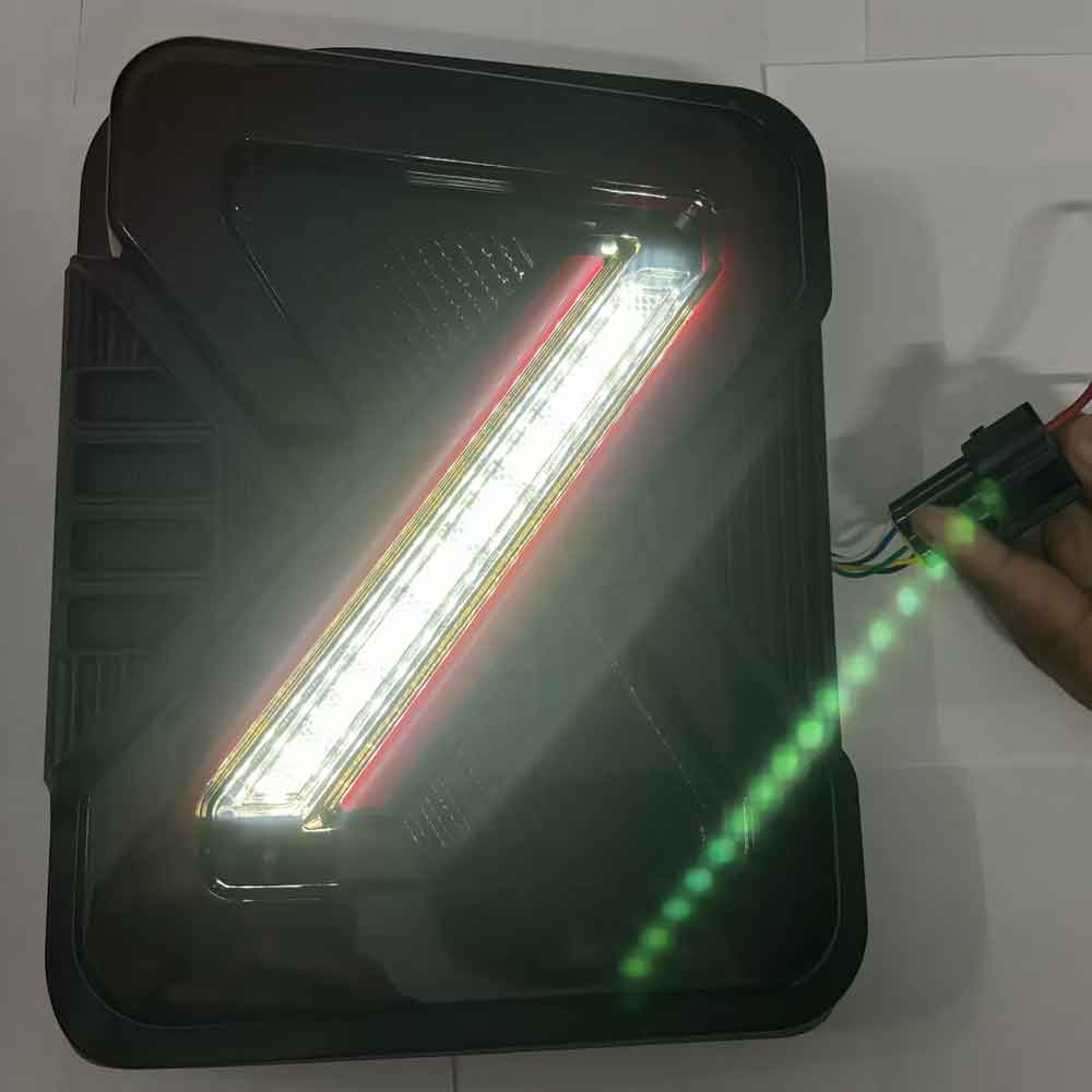 Infinity Design Modified Tail Lights for Mahindra Thar 2020 Onwards - Solid