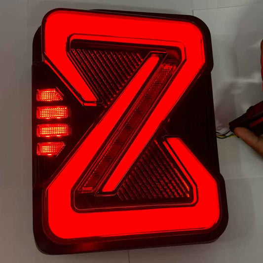 Infinity Design Modified Tail Lights for Mahindra Thar 2020 Onwards - Solid