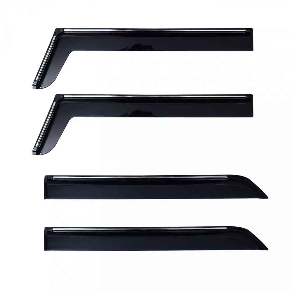 Chrome Line Door Visor for Mahindra Thar Roxx 2024 Onwards