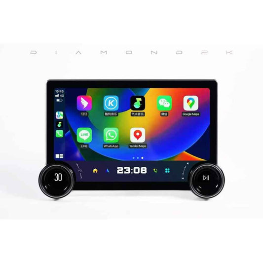 Diamond 2K Car Android Stereo Music System 10.1 Inch