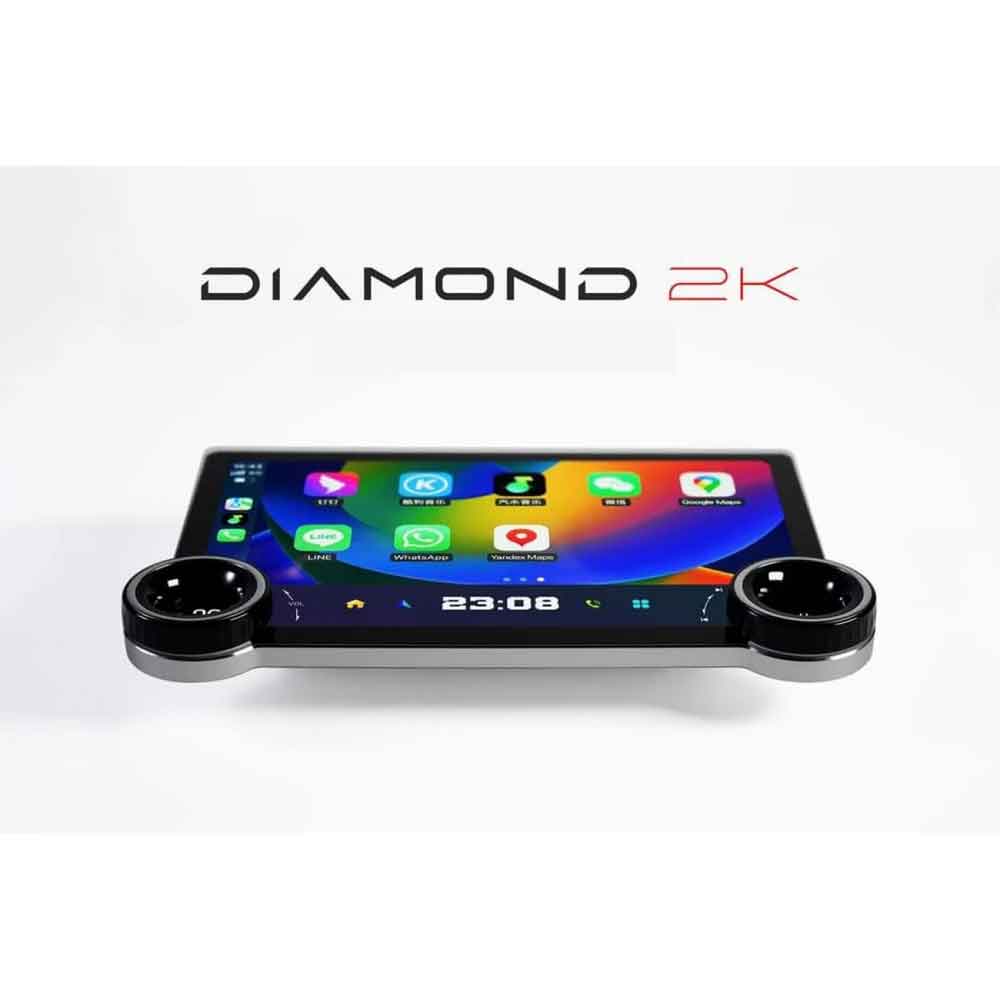 Diamond 2K Car Android Stereo Music System 10.1 Inch