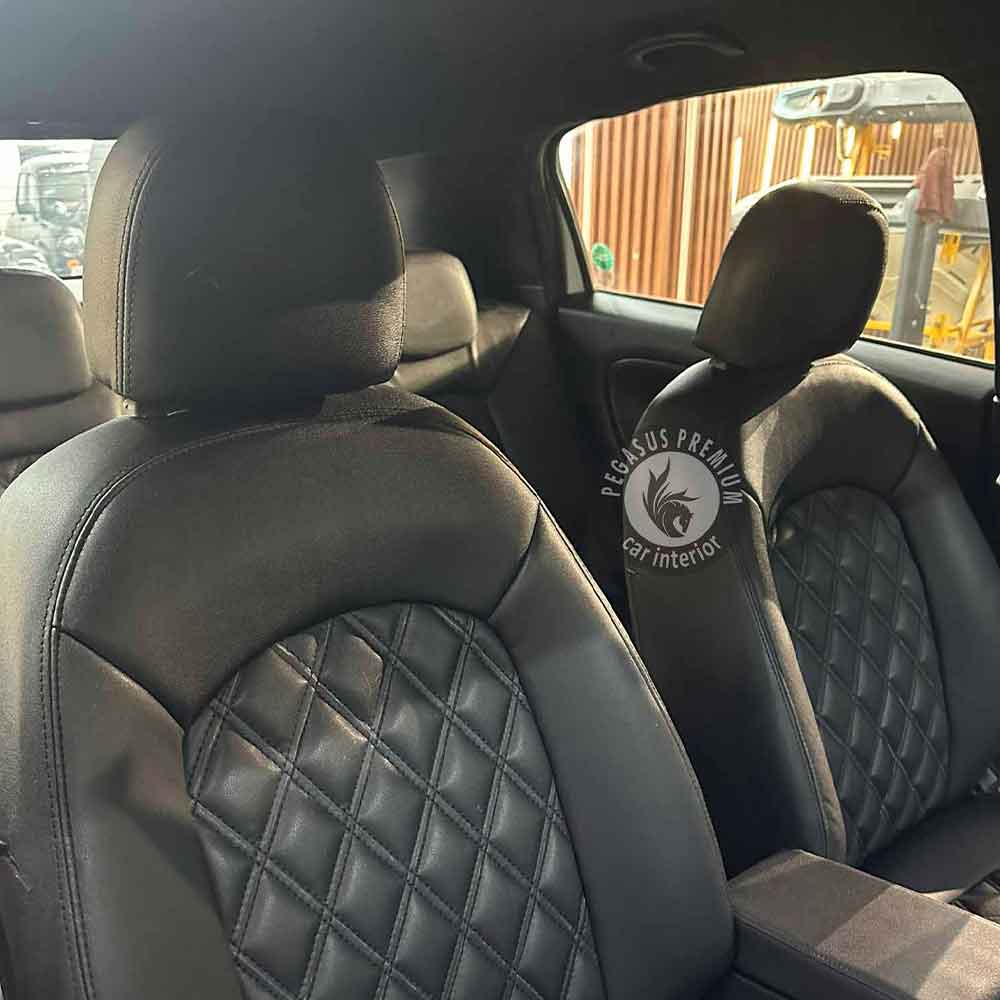 Fiat Punto Interior Modification in Black - Pegasus Premium