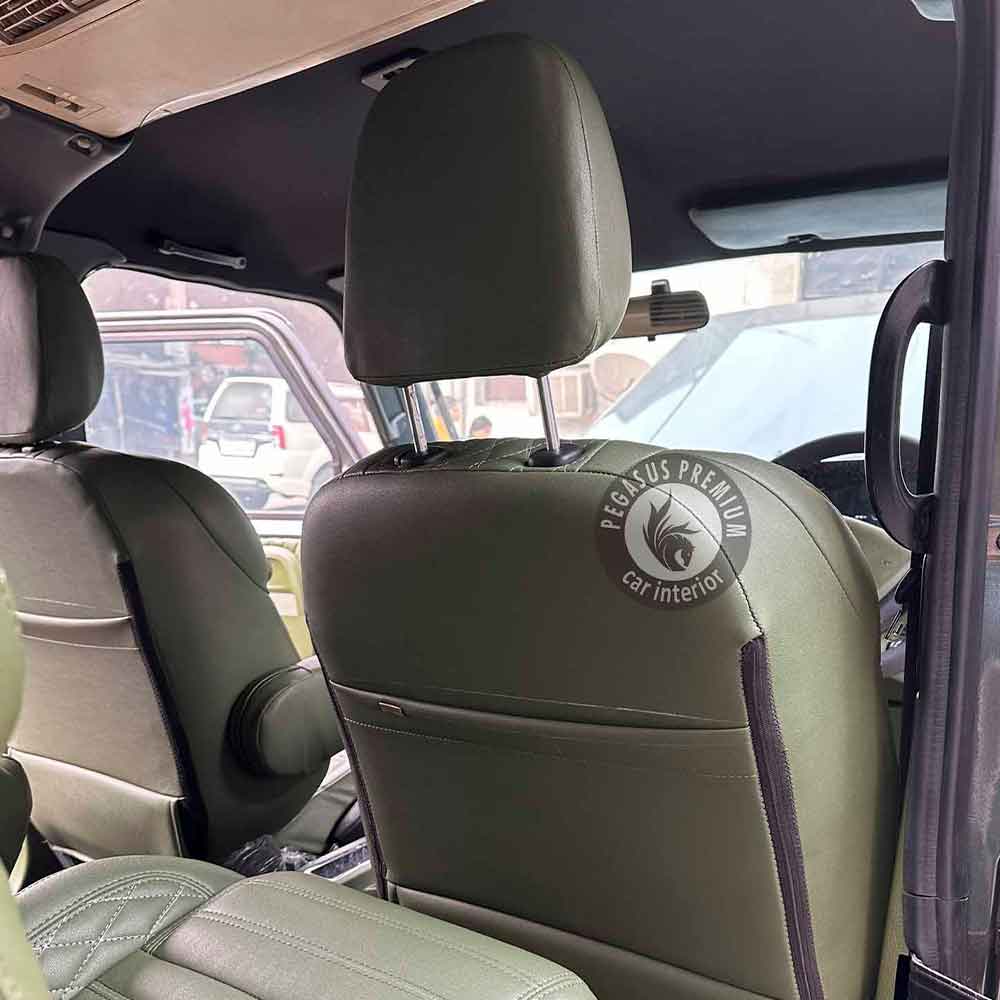 Force Gurkha Interior Modification in Forest Green - Pegasus Premium