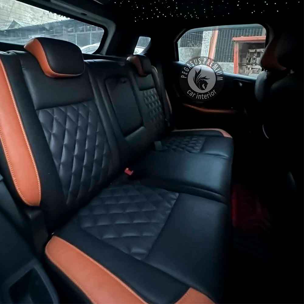 Ford Ecosport Interior Modification in Black & Tan - Pegasus Premium