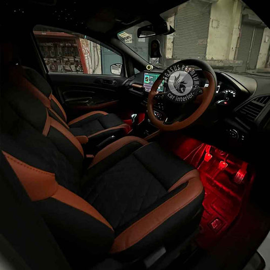 Ford Ecosport Interior Modification in Black & Tan - Pegasus Premium