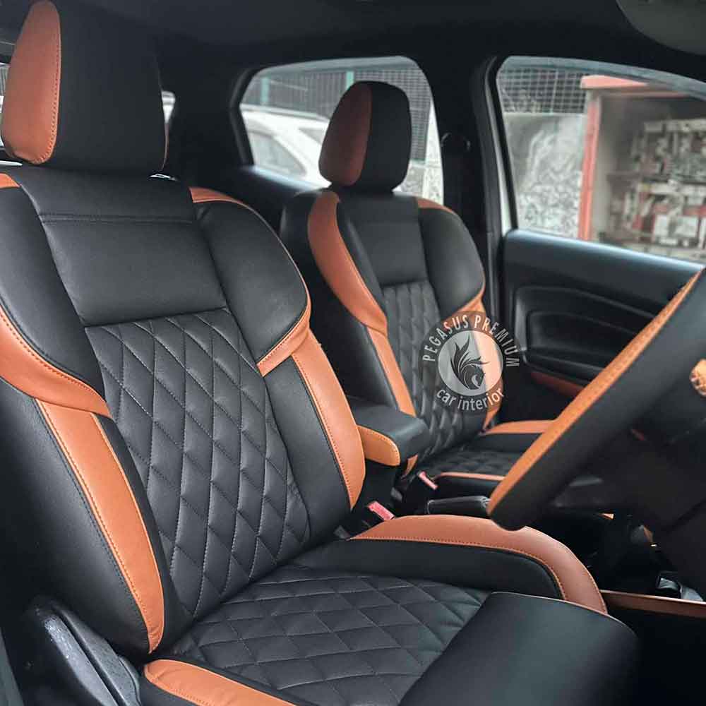 Ford Ecosport Interior Modification in Black & Tan - Pegasus Premium