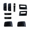 Glossy Black Body Styling Combo Kit for Mahindra Thar Roxx 2024 Onwards