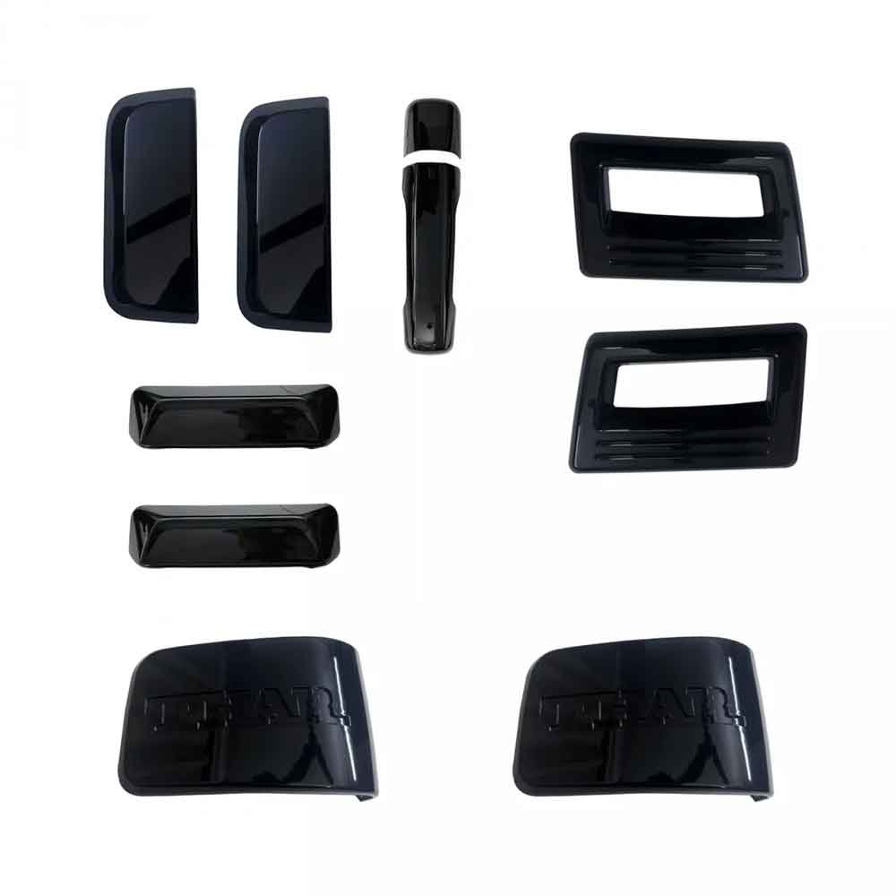 Glossy Black Body Styling Combo Kit for Mahindra Thar Roxx 2024 Onwards