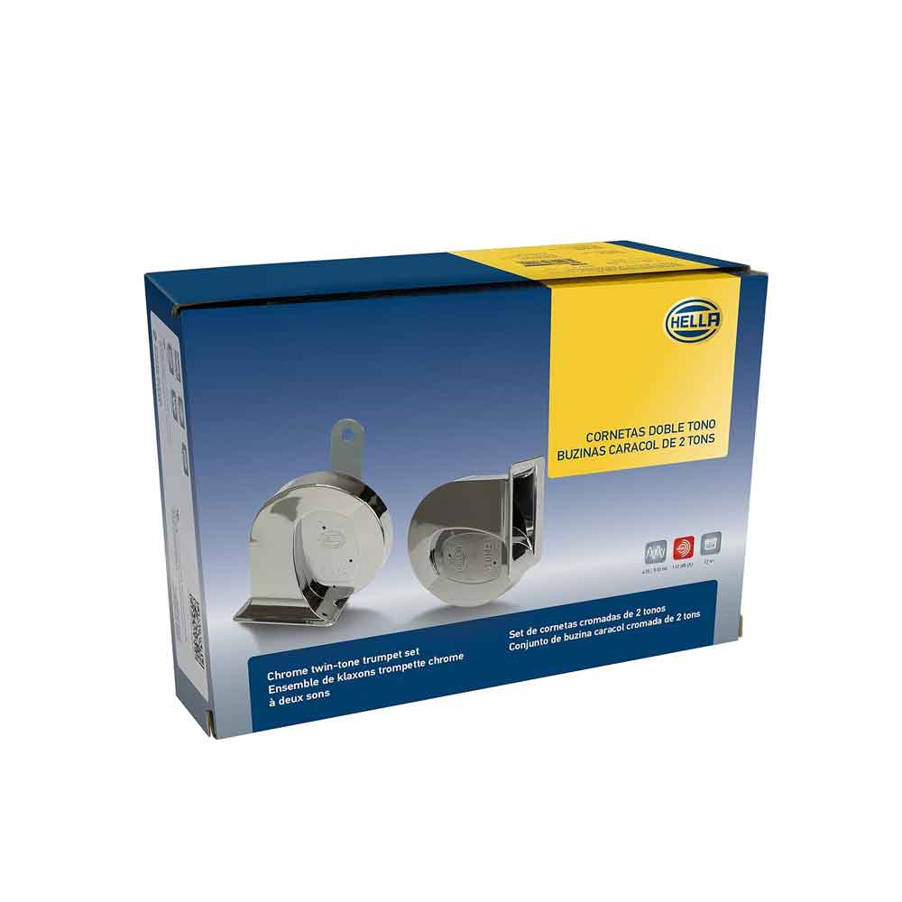 HELLA Horn For Car Universal Fitting 2 Pcs.