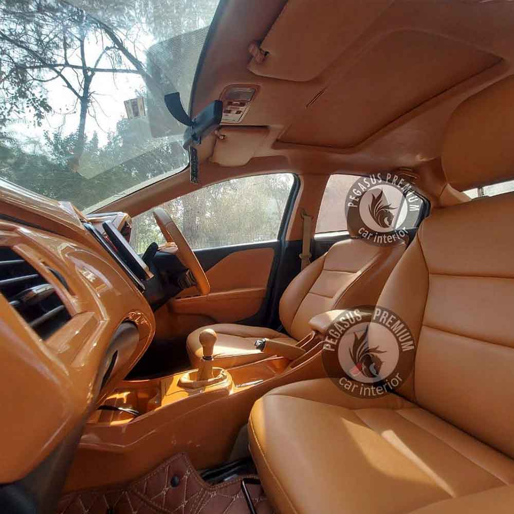 Honda City Interior Modification in Tan - Pegasus Premium