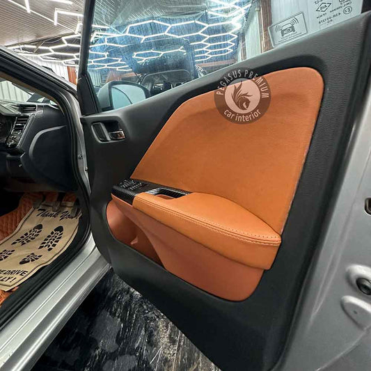 Honda Civic Interior Modification in Tan - Pegasus Premium