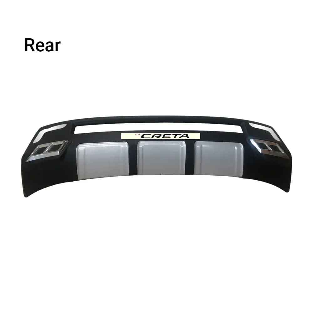 Hyundai Creta 2024 Front and Rear Bumper Guards