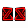Infinity Design Modified Tail Lights for Mahindra Thar Roxx 2024 Onwards - Solid