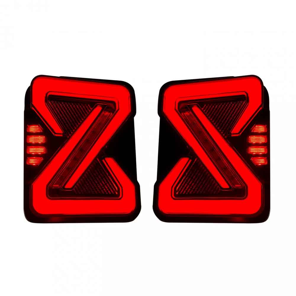 Infinity Design Modified Tail Lights for Mahindra Thar Roxx 2024 Onwards - Solid