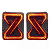 Infinity Design Tail Lights for Mahindra Thar Roxx 2024 Onwards - Cut Design
