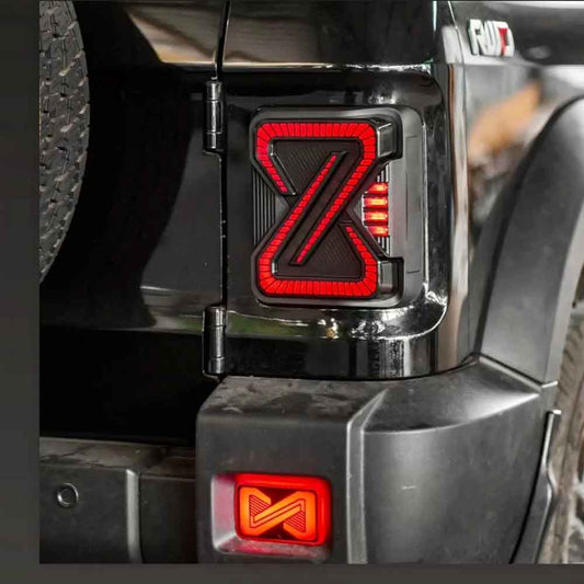Infinity Pro Design Tail Lights for Mahindra Thar 2020 Onwards - Cut Design