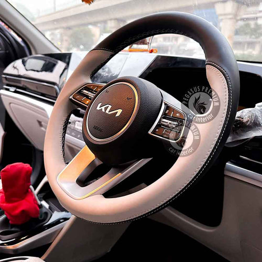 Kia Carens  Interior Modification in Ice Grey - Pegasus Premium