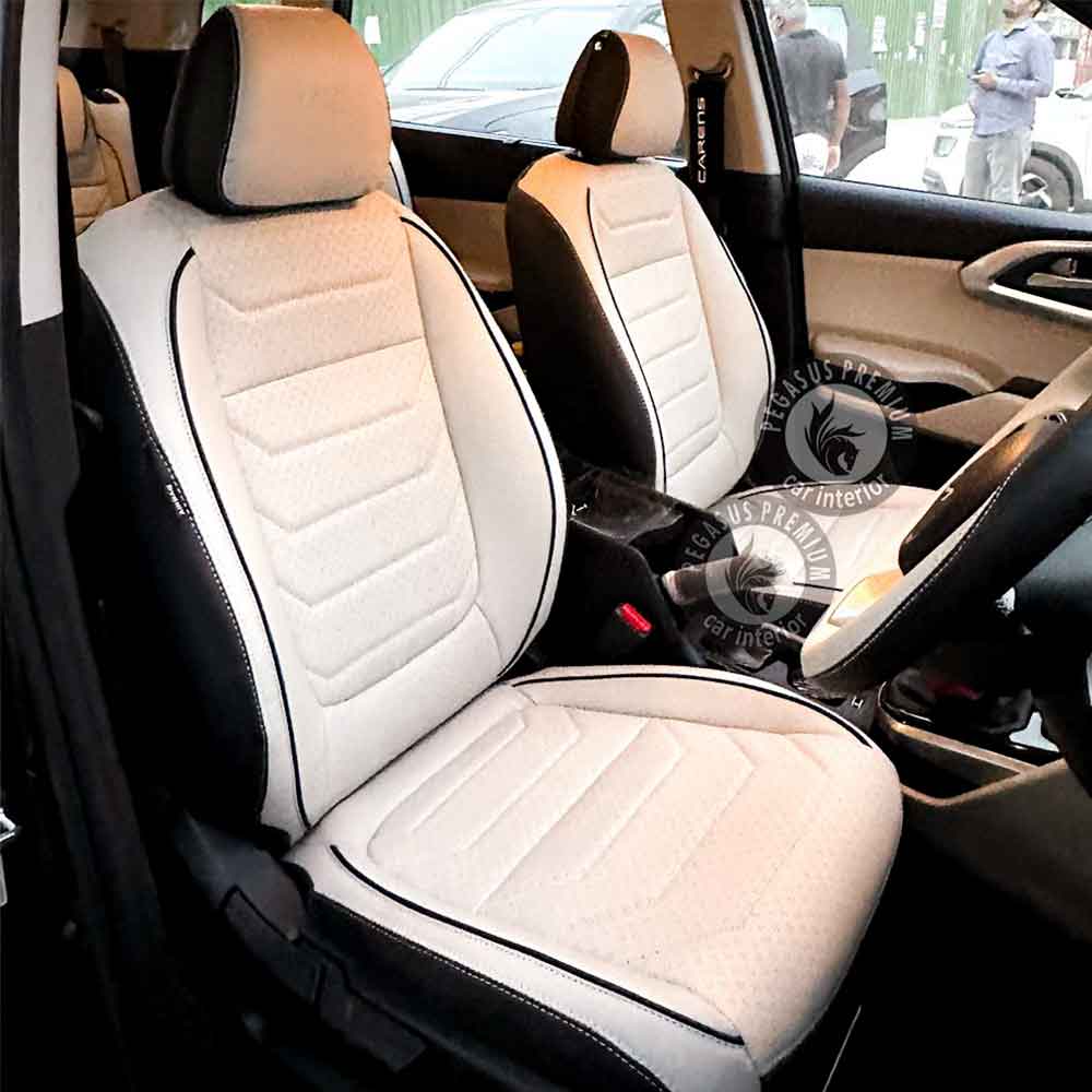 Kia Carens  Interior Modification in Ice Grey - Pegasus Premium