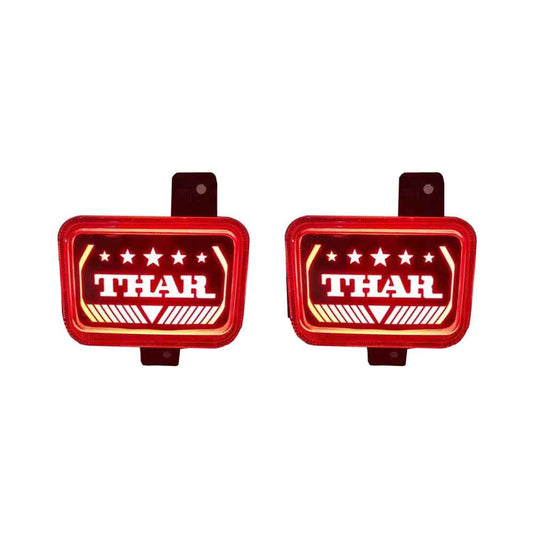 LED Reflector Lights for Mahindra Thar 2020 Onwards - Star Design