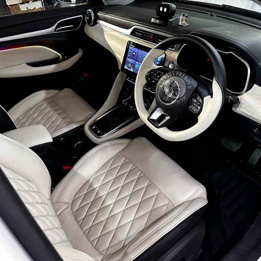 MG Astor Interior Modification in Black & Grey - Pegasus Premium