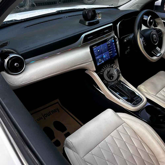 MG Astor Interior Modification in Black & Grey - Pegasus Premium
