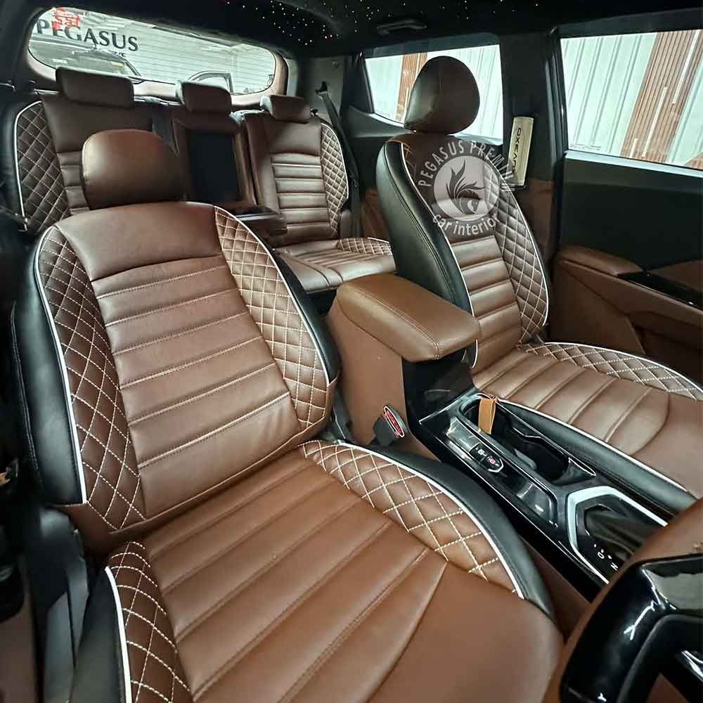 Mahindra 3XO Interior Modification in Brown & Black - Pegasus Premium