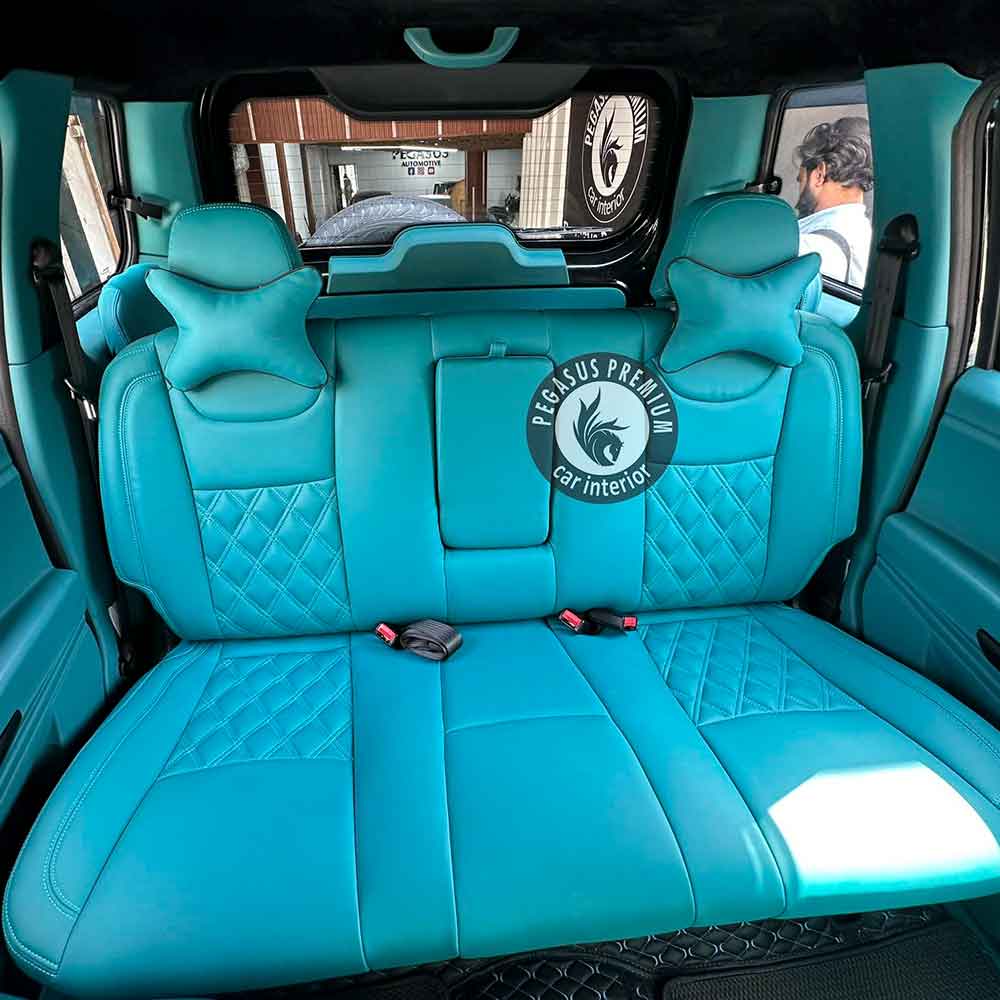 Mahindra Bolero Neo Interior Modification in Blue - Pegasus Premium