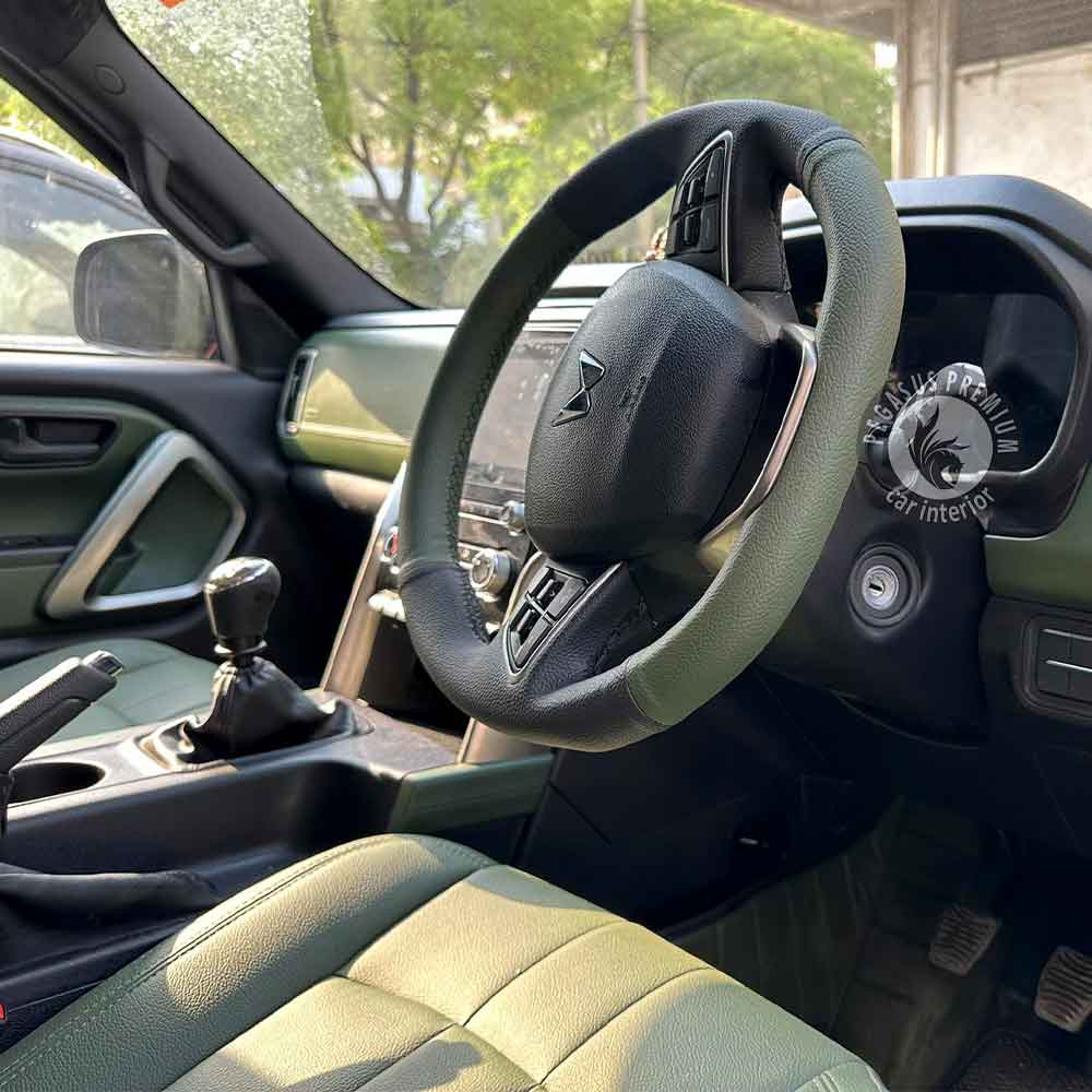 Mahindra Scorpio N Interior Modification in Green - Pegasus Premium