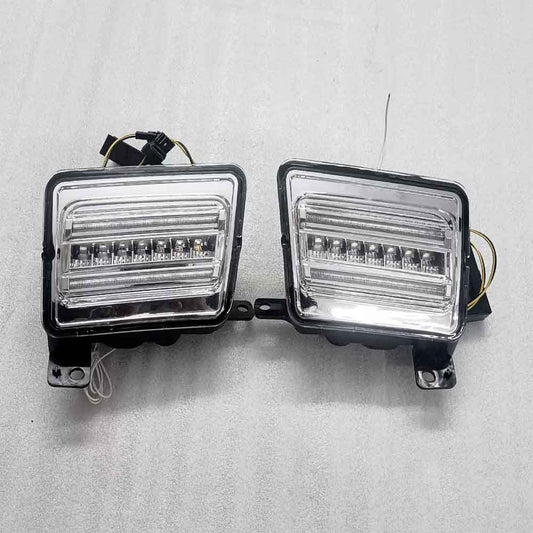 Mahindra Thar 2020 Onward Front Fender LED Strip DRL Light With Matrix Turn Signal (Set of 2Pcs.) (Copy)
