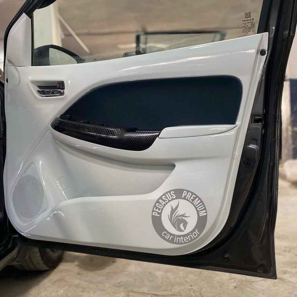Maruti Suzuki Baleno Interior Modification in White & Black  - Pegasus Premium