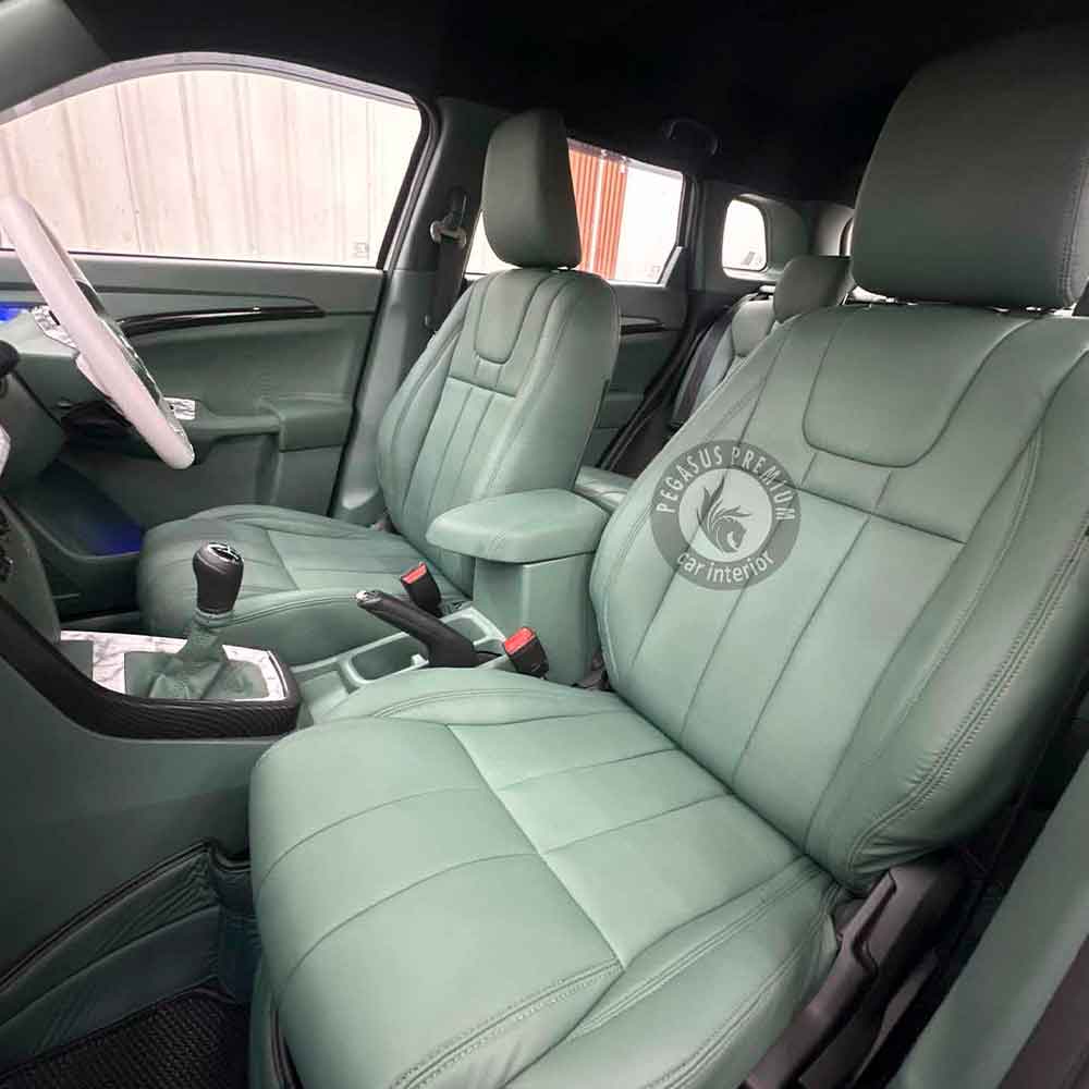 Maruti Suzuki Brezza Interior Modification in Green - Pegasus Premium ...