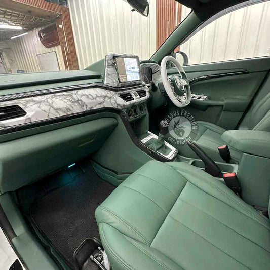 Maruti Suzuki Brezza Interior Modification in Green - Pegasus Premium