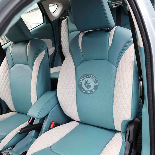 Maruti Suzuki Fronx Interior Modification in Blue & White - Pegasus Premium