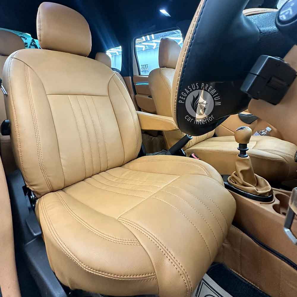 Renault Duster Interior Modification in Mustard - Pegasus Premium