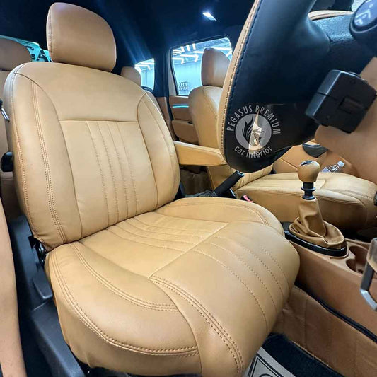 Renault Duster Interior Modification in Mustard - Pegasus Premium