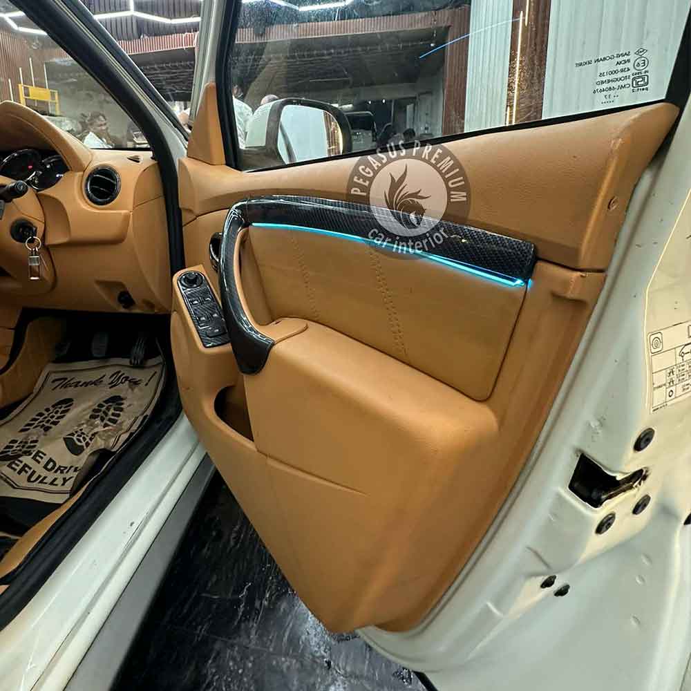 Renault Duster Interior Modification in Mustard - Pegasus Premium